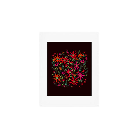 Iveta Abolina Poinsettia Ruby Art Print