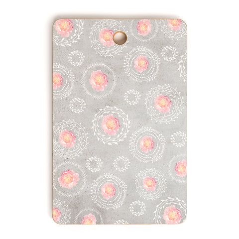 Iveta Abolina Pom Pom Clouds Cutting Board Rectangle