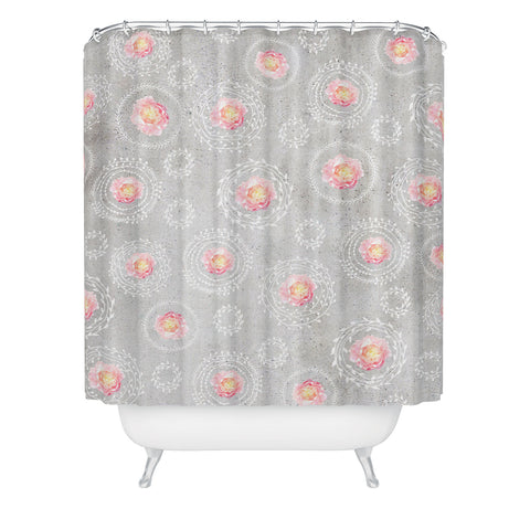 Iveta Abolina Pom Pom Clouds Shower Curtain