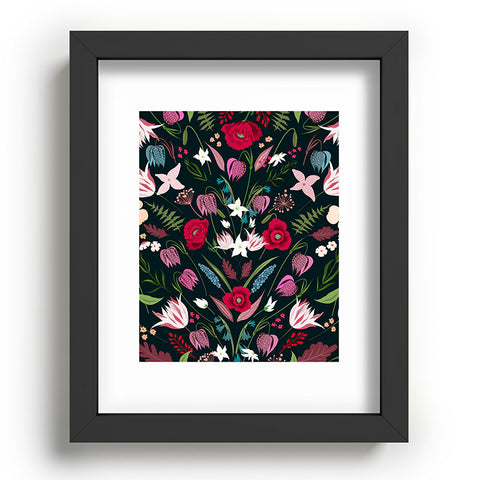 Iveta Abolina Poppy Meadow I Recessed Framing Rectangle