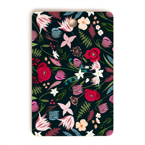Iveta Abolina Poppy Meadow I Cutting Board Rectangle