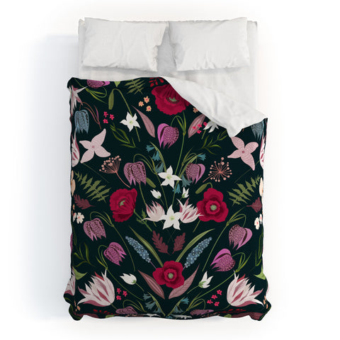 Iveta Abolina Poppy Meadow I Duvet Cover