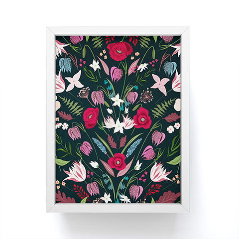 Iveta Abolina Poppy Meadow I Framed Mini Art Print