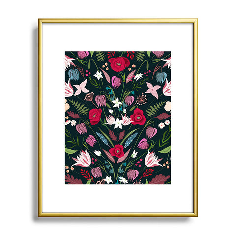 Iveta Abolina Poppy Meadow I Metal Framed Art Print