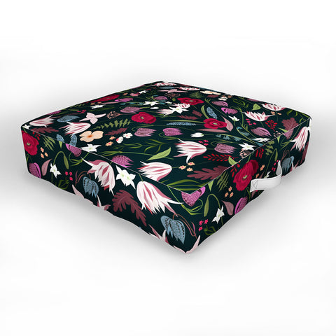Iveta Abolina Poppy Meadow I Outdoor Floor Cushion