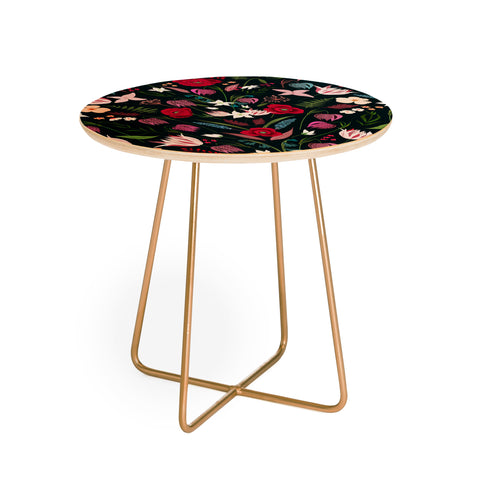 Iveta Abolina Poppy Meadow I Round Side Table