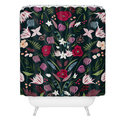 Iveta Abolina Poppy Meadow I Shower Curtain