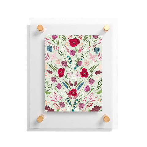 Iveta Abolina Poppy Meadow II Floating Acrylic Print