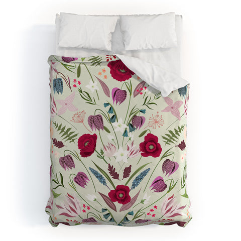 Iveta Abolina Poppy Meadow II Duvet Cover