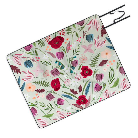 Iveta Abolina Poppy Meadow II Picnic Blanket