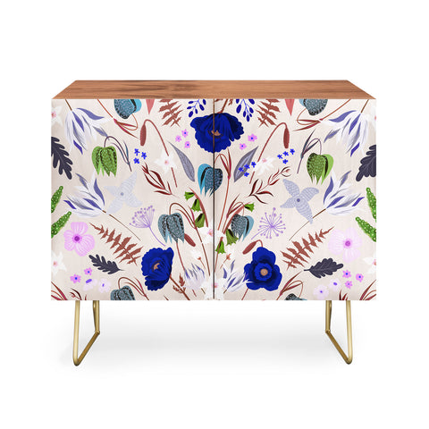 Iveta Abolina Poppy Meadow III Credenza
