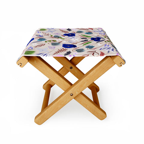 Iveta Abolina Poppy Meadow III Folding Stool