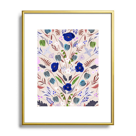 Iveta Abolina Poppy Meadow III Metal Framed Art Print