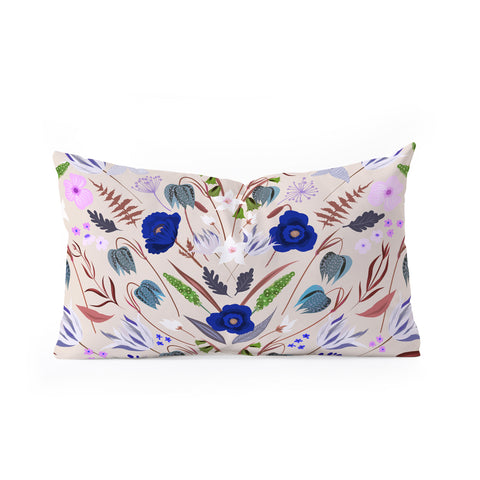 Iveta Abolina Poppy Meadow III Oblong Throw Pillow