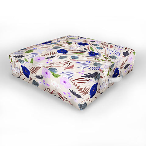 Iveta Abolina Poppy Meadow III Outdoor Floor Cushion