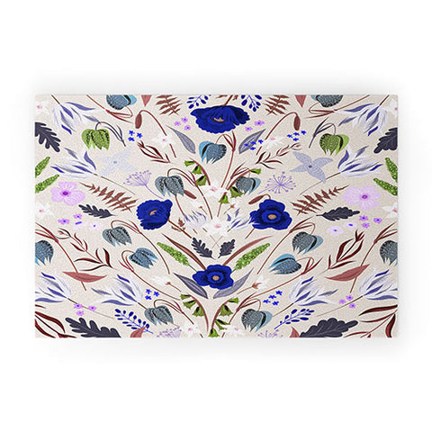 Iveta Abolina Poppy Meadow III Welcome Mat