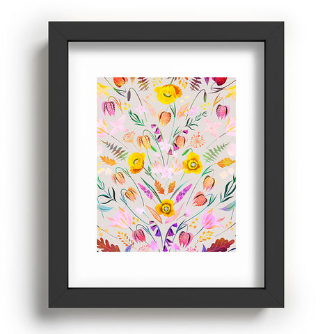 Iveta Abolina Poppy Meadow IV Recessed Framing Rectangle
