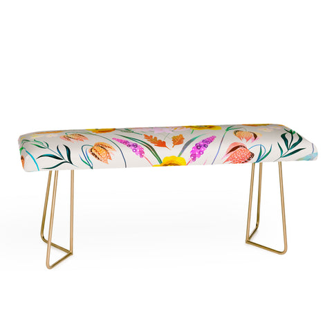 Iveta Abolina Poppy Meadow IV Bench