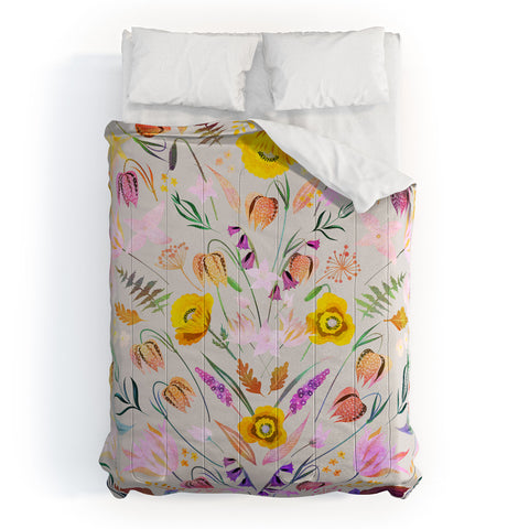 Iveta Abolina Poppy Meadow IV Comforter