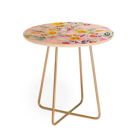 Iveta Abolina Poppy Meadow IV Round Side Table