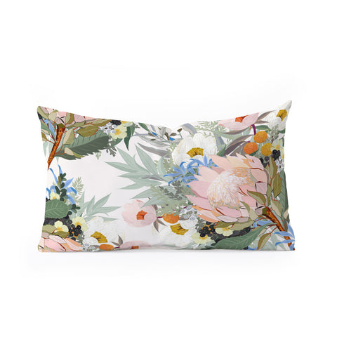 Iveta Abolina Protea Emmaline Oblong Throw Pillow