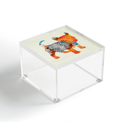 Iveta Abolina Puppy Frenchie Acrylic Box