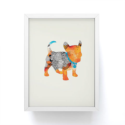 Iveta Abolina Puppy Frenchie Framed Mini Art Print