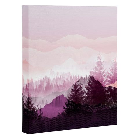 Iveta Abolina Purple Horizon Art Canvas