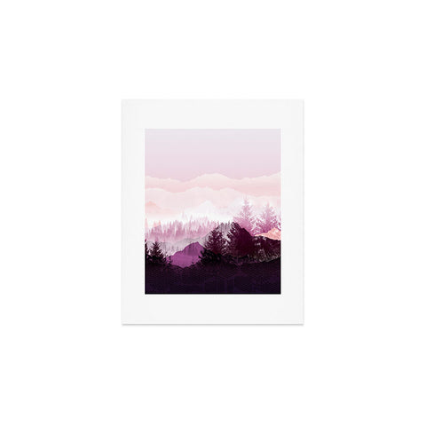 Iveta Abolina Purple Horizon Art Print