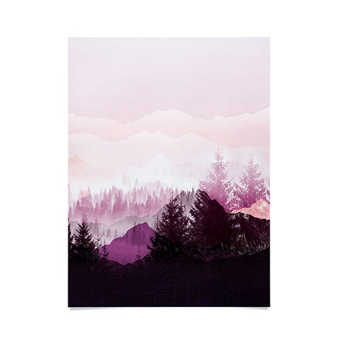 Iveta Abolina Purple Horizon Poster