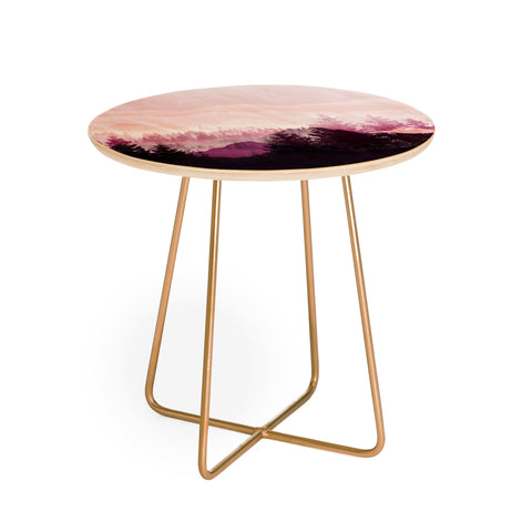 Iveta Abolina Purple Horizon Round Side Table