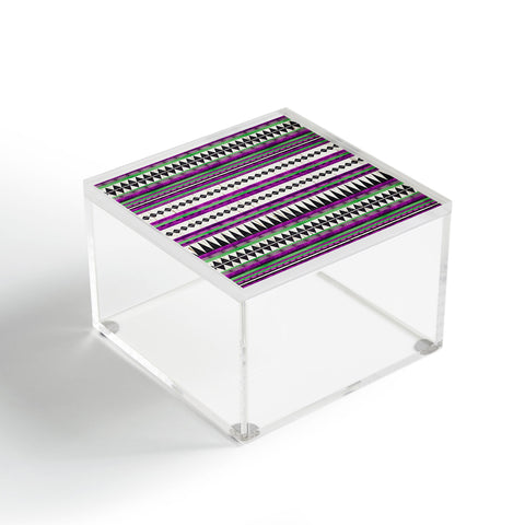 Iveta Abolina Purple Navajo Acrylic Box