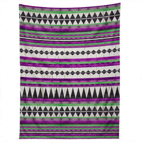 Iveta Abolina Purple Navajo Tapestry