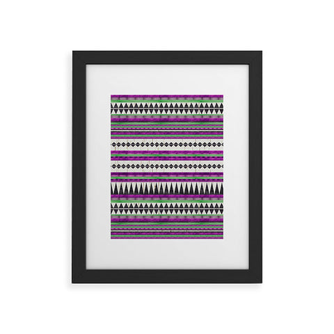 Iveta Abolina Purple Navajo Framed Art Print