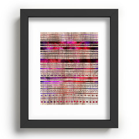 Iveta Abolina Purple Nebula Recessed Framing Rectangle