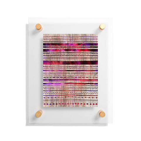 Iveta Abolina Purple Nebula Floating Acrylic Print