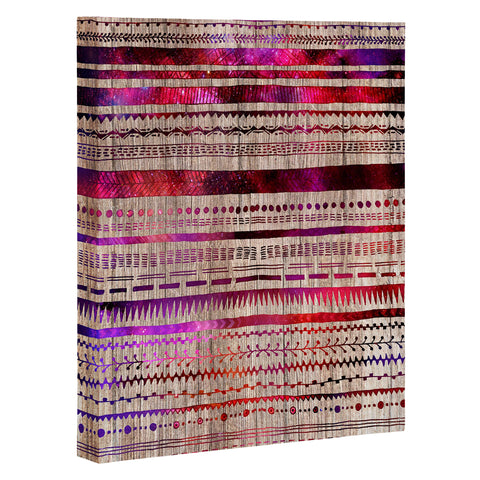 Iveta Abolina Purple Nebula Art Canvas