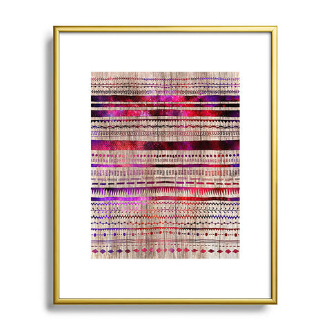 Iveta Abolina Purple Nebula Metal Framed Art Print
