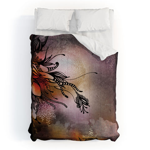 Iveta Abolina Purple Storm Comforter