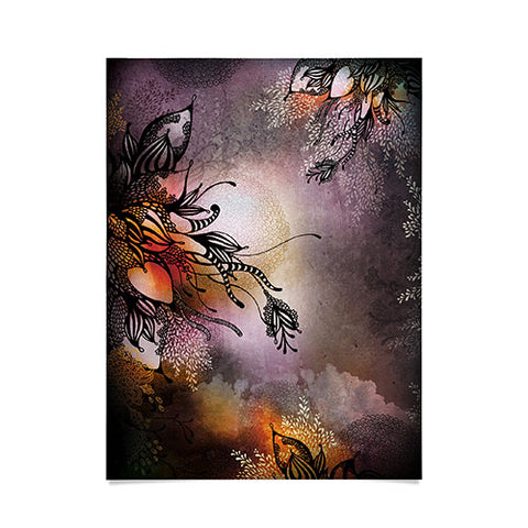 Iveta Abolina Purple Storm Poster