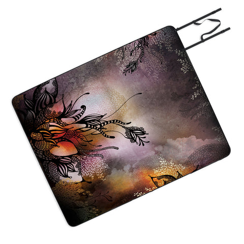 Iveta Abolina Purple Storm Picnic Blanket