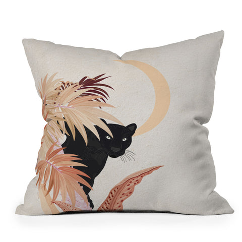 Iveta Abolina Raffi Moon Throw Pillow