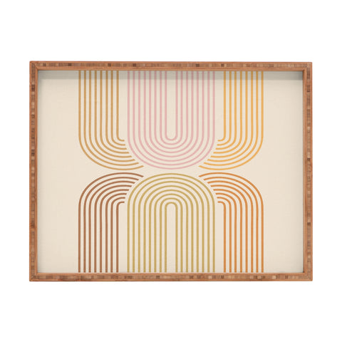Iveta Abolina Rainbow Arches I Rectangular Tray