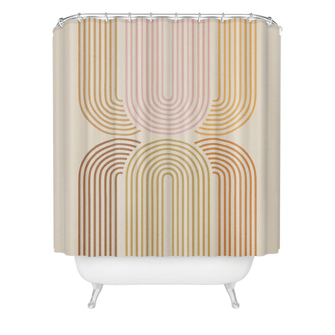 Iveta Abolina Rainbow Arches I Shower Curtain