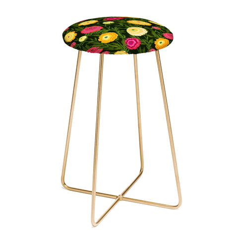 Iveta Abolina Ranunculus Love Counter Stool