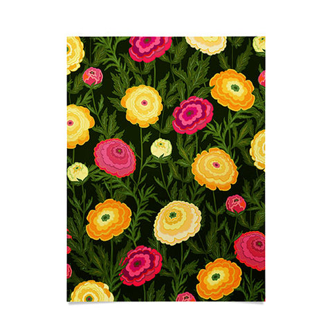 Iveta Abolina Ranunculus Love Poster