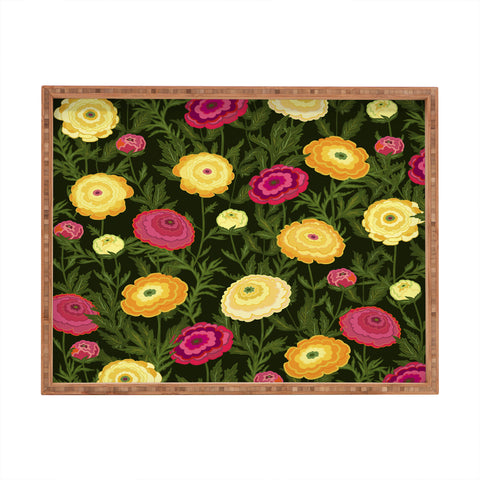 Iveta Abolina Ranunculus Love Rectangular Tray