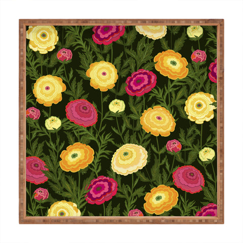 Iveta Abolina Ranunculus Love Square Tray