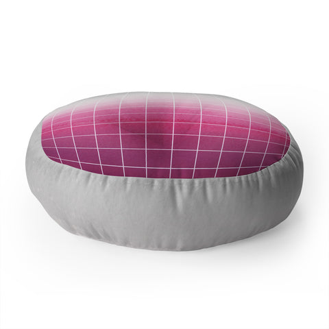 Iveta Abolina Raspberry Juice Floor Pillow Round