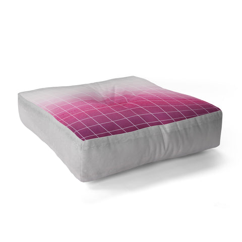 Iveta Abolina Raspberry Juice Floor Pillow Square
